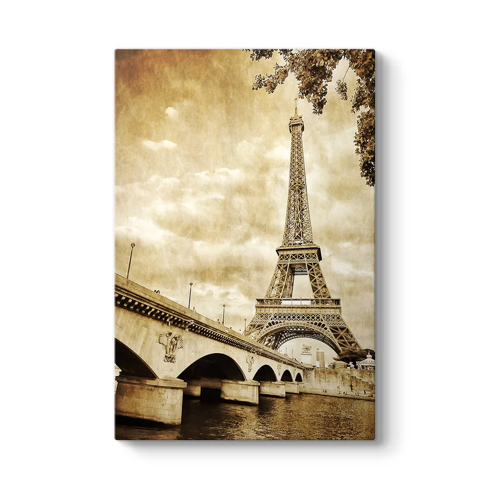Vintage Paris Tablosu - Model 2